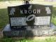 Gravstein Gerhard Bernhardus og Kathleen Ann Krogh 
