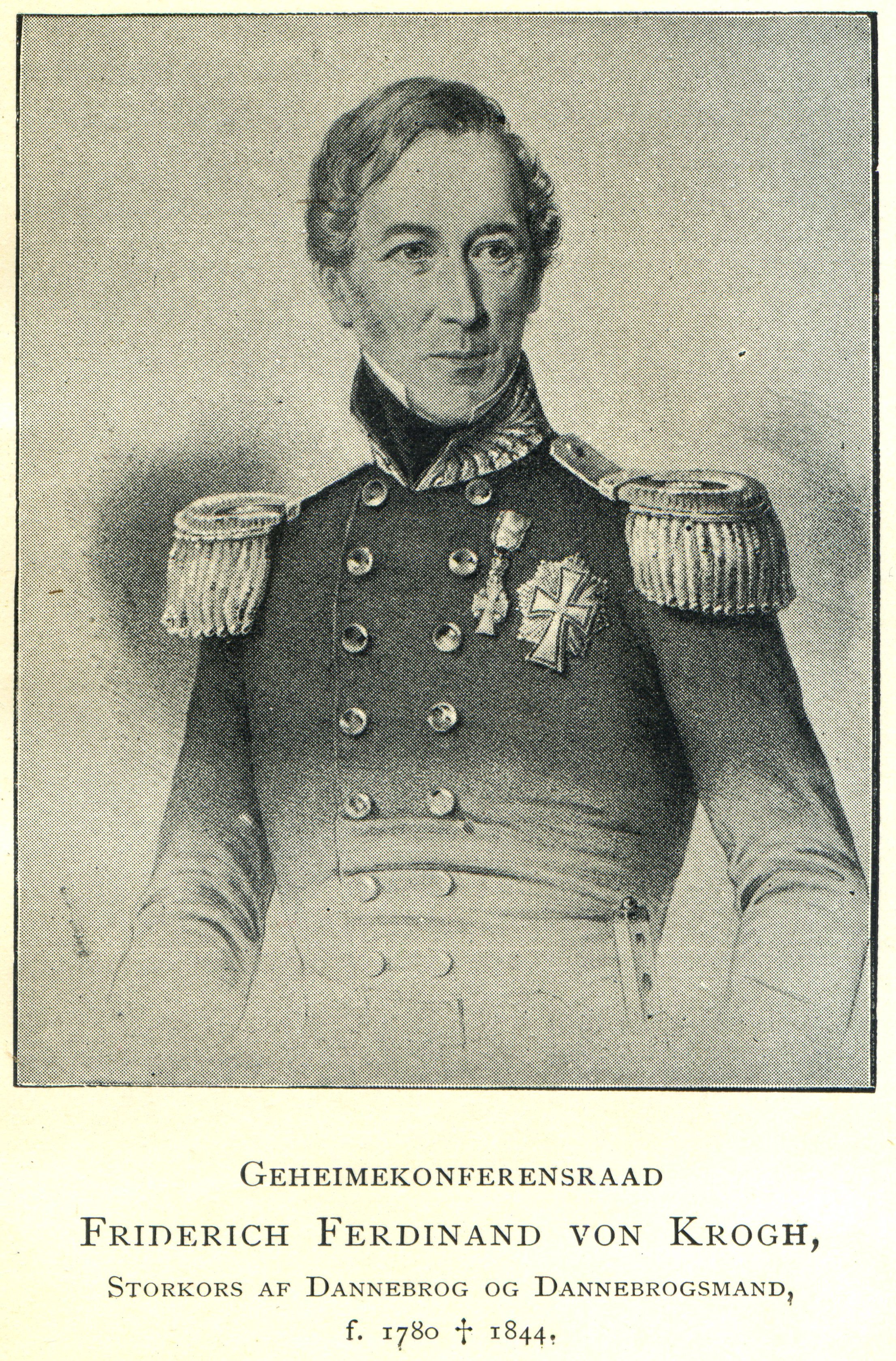 Stamtavle over adelslægten von Krogh