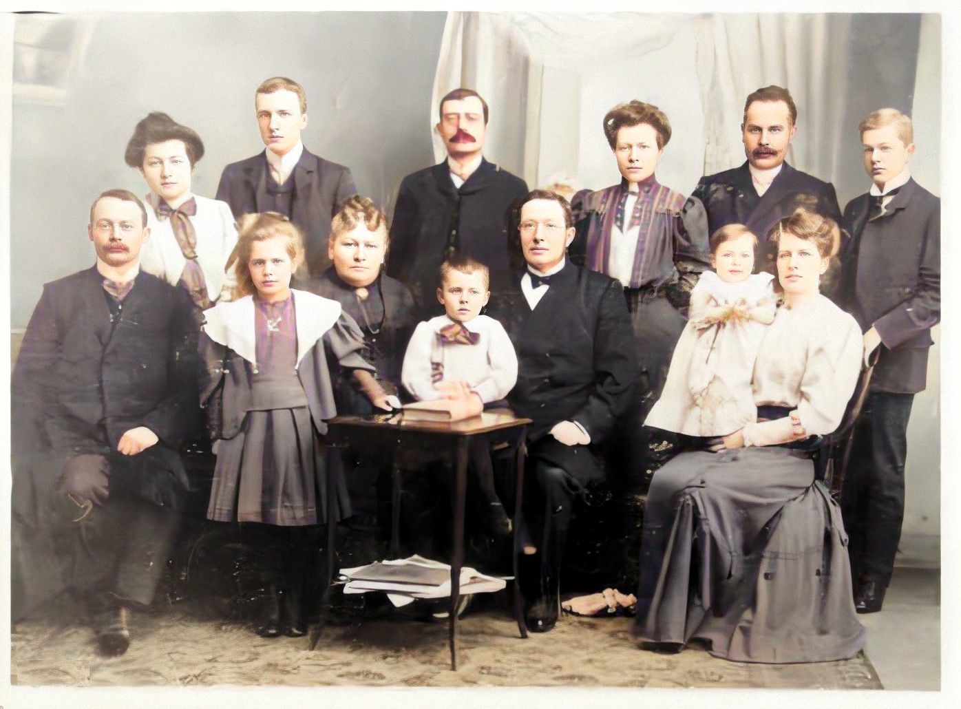 Familiene Møller og Friele